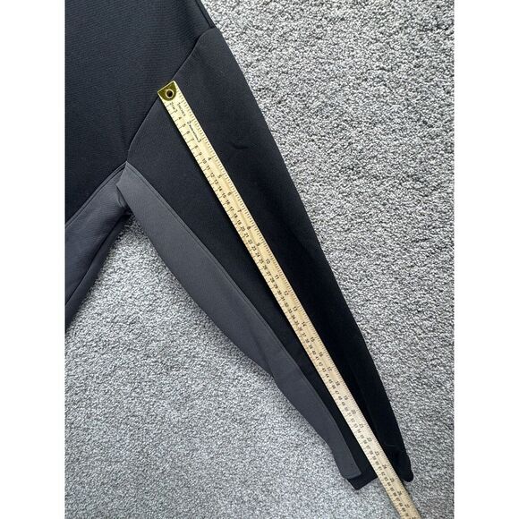 Nike Golf V-Neck Cuscowilla Size XL Therma-Fit Fleece Pullover Black Gray - Picture 6 of 10